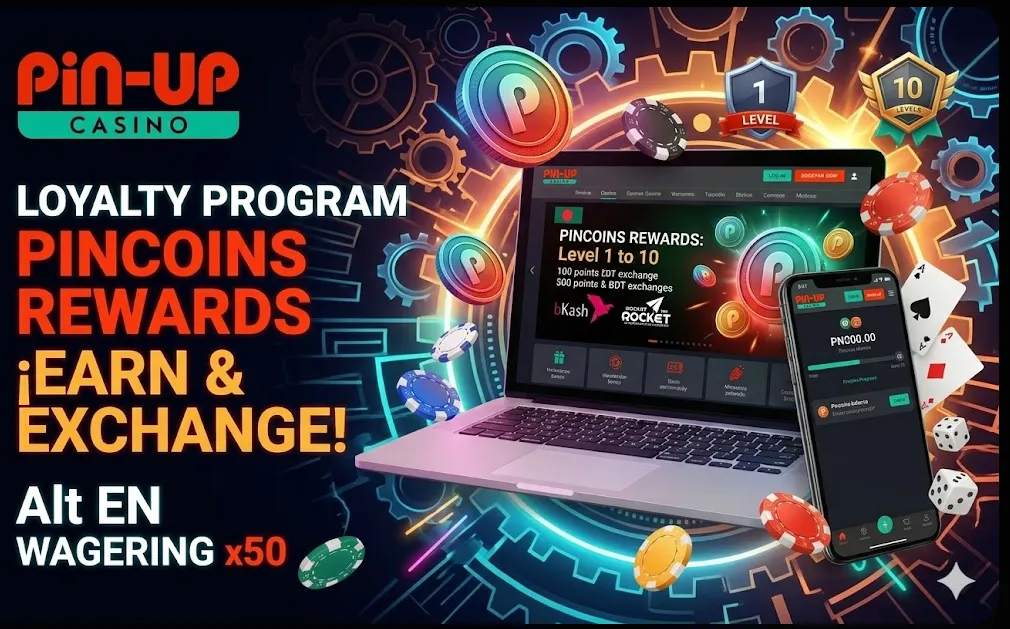 পিন আপ লয়্যালটি ৯ লেভেল Pincoins VIP